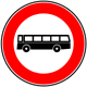 TRANSITO VIETATO AGLI AUTOBUS