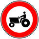 TRANSITO VIETATO ALLE MACCHINE AGRICOLE